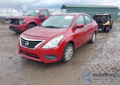 2015 Nissan Versa 1.6 Sv z USA, uszkodzony, nr VIN 3N1CN7AP5FL845413